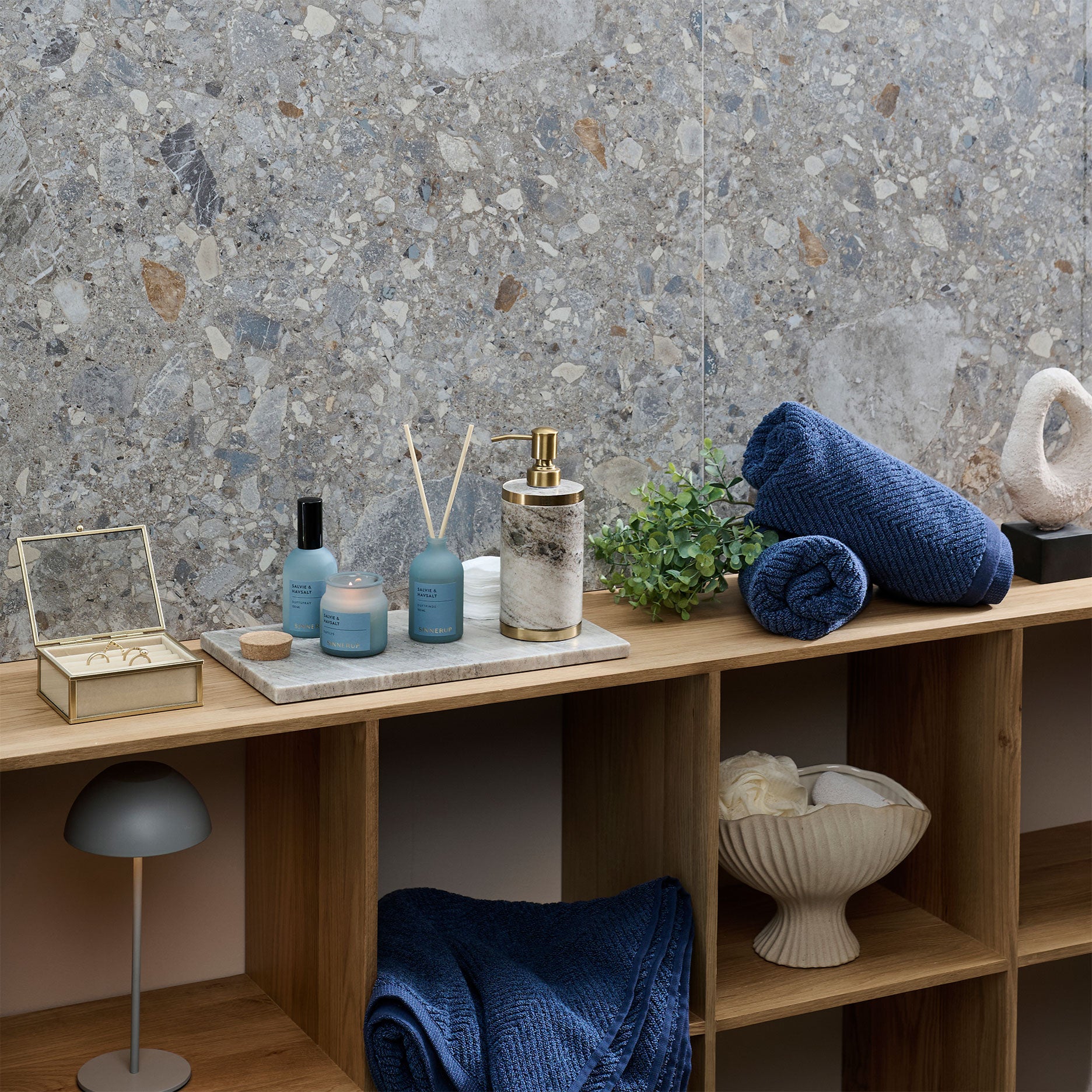 Marble sæbedispenser